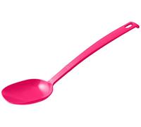 FACKELMANN Cuillère à Soupe avec extrémité de poignée Tropicale Corail avec Fonction Stop, Convient pour casseroles/poêles à revêtement Corail
