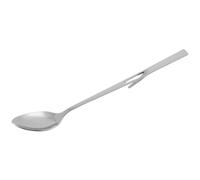 Fackelmann Cuillère longue, 1 x cuillère, Acier inoxydable, 19,5 cm, Cuillère pour Latte Macchiato