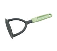 Fackelmann Ecolution Presse-purée - Presse-purée en fibres de bois et plastique bio - 25 cm x 10 cm - Vert menthe/gris pierre