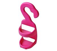 FACKELMANN Étagère de Douche « Flamingo » à Suspendre, Ensemble de Douche avec Deux étagères, Panier de Douche Pratique sans perçage, étagère Murale pour Accessoires de Salle de Bain (Rose)