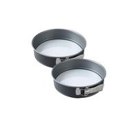 Fackelmann Lot de 2 fouets inox 32 cm | Cuisson homogène, Lot de 2 pour doubler les fournées, Acier 26 x 6,5 cm, Démoulage facile, 230 °C au four