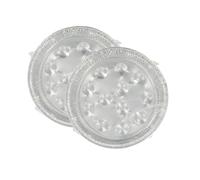 Fackelmann Lot de 20 plats aluminium pour escargots | Cuisson et service facilités, Aluminium léger, Format 17,5 cm, Lot de 20 pièces, Pour escargots, Ramequin barquette plat
