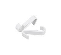 Lot de 2 crochets pour sèche serviette Fackelmann Tecno Transparent,Violet,Blanc