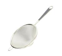 Fackelmann Passoire Chinois en Acier Étamé 10 cm | Tamiser finement, Pour poudres et coulis, Format 10 cm, Plastique acier étamé, Passe au lave vaisselle