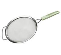 FACKELMANN Passoire en Acier Inoxydable Vert Menthe/Gris Clair Ø 200 x 380 mm