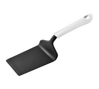 Fackelmann Spatule de cuisine 49263 – pelle à servir en nylon/plastique, noir, 28 cm