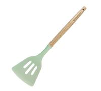 Fackelmann Pelle de Service en bois d'Hévéa et silicone 31 cm | Service précis, Bois et silicone, Format 31 x 7,8 cm, Pour gratins et viandes, Prise en main simple, Plastique