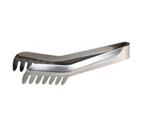 Fackelmann Pince à spaghettis 41001 – acier inoxydable argenté 19 x 3,5 cm
