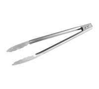 Fackelmann Pince multifonction 41122 Inox 30 cm pour cuisine et service Argenté