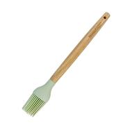 Fackelmann Pinceau de cuisine avec poils en silicone, manche en bois, max 230 °C, pinceau à pâtisserie adapté pour assaisonnement et marinage, lavage à la main, dimension 27 x 4 cm, ligne Ocean