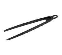 Fackelmann - Pinces à steak multifonction - Avec poignées ergonomiques - Pince de préhension pour casseroles et poêles à revêtement spécial - Couleur : Noir - Quantité : 1 pièce.