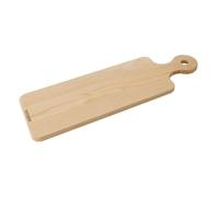 Fackelmann 31104 Planche à découper rectangle, Planche à pain, Bois certifié FSC, 45x15cm