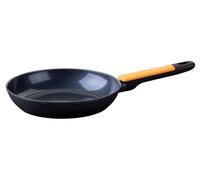 Fackelmann Poêle à frire Soft - Diamètre : 24 cm - En aluminium forgé - Avec revêtement en céramique Greblon CK2 - Poignée Soft Touch - Nettoyage à la main