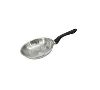 Poêle Fackelmann Geneva de 20 cm en acier inoxydable 18-8, e pour cuisiner pour 1 ou 2 personnes, avec intérieur satiné et extérieur poli miroir