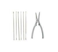 Fackelmann Ensemble de 2 ustensiles Spécialités Culinaires pour crabes et homards, inox chromé