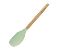 Fackelmann Spatule de Cuisine en bois d'Hévéa et silicone 31 cm | Mélange précis, Silicone et bois, 31 5 x 6 cm, Racler bol et servir, Ligne Ocean