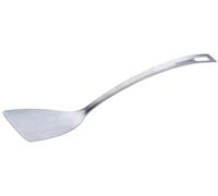 Fackelmann Spatule Essential en acier inoxydable - Idéale pour retourner la viande, les hamburgers et le poisson, passe au lave-vaisselle, argent