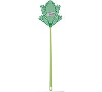 Fackelmann Tapette à mouches à motif grenouille 47 cm Jaune/Vert/Noir