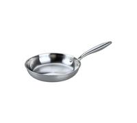 Fackelmann Vita3 Cuisinière en acier inoxydable triply avec triple fond diffuseur, sans antiadhésif, sans PFA, convient pour induction, gaz, vitro et four, étanchéité parfaite, lave-vaisselle 28 cm