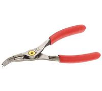 Facom Pince de façade pour circlips avec serrage extérieur coudé à 45° Ø pointe coudée 0,9 mm largeur de bague 3 - 10 mm Quantité:1
