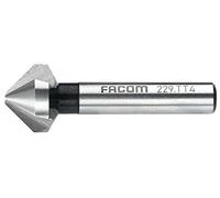 Facom Fraise à chanfreiner 229.TT2 Ø 10,4 mm 90° 26,4 cm