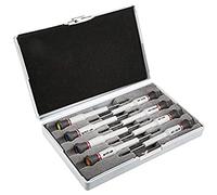 Facom Tournevis manuel AE.J1 Micro-Tech – 8 pièces lames interchangeables (6 plats, 2 cruciformes)