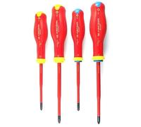 FACOM ATB.J4TVEPB - JUEGO DE 4 DESTORNILLADORES BORNEO® 1000 VOLTIOS - HOJA FINA