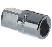 FACOM - Augmentateur Carré 3/8" Femelle à Carré Conducteur 1/2" Mâle - J.232PB - Outillage Mécanique - Adaptateur - Utilisation de Douilles, Clés à Cliquet et Accessoires - Chrome Brillant