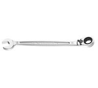 FACOM Clé mixte à cliquet plate compacte et réversible par levier - 10 mm - longueur 158 mm
