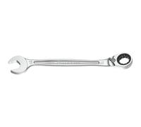 Facom Clé mixte à cliquet métrique 467.7 7 mm Ultra-Grip antidérapant Chrome satiné