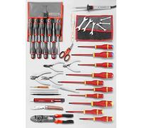 FACOM CM.EL30 Jeu de Sélection électronique outils, Multicolore, Set de 50 Pièces