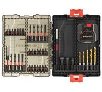 FACOM Coffret 50 pièces d'embouts impacts et accessoires 1/4" EN.1J50PB
