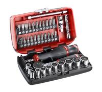 Coffret de douilles 1/4" avec set de vissage (38 pcs) - FACOM R2NANO