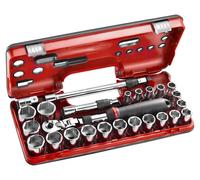 FACOM Coffret DBOX cliquet extensible 1/2” - douilles 1/2" 6 pans métriques