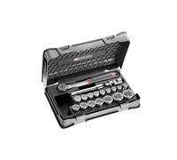 FACOM - Coffret douilles 1/2"" 6 pans métriques - 19 pièces - S.161-2P6 - S.161-2P6