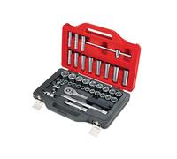 Facom Coffret Douilles Métrique 1/2" 41 Pièces Profonde & Standard Cliquet