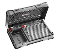 Facom Porte-lames PROTWIST 3-en-1, 15 lames, coffret plastique, cliquet 45 dents