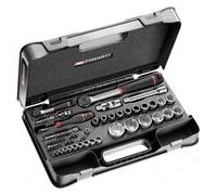 Facom Douille 1/4'' - 1/2'', 6 pans, métrique, 56 pièces - RS.161-2