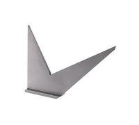 FACOM - Équerre Double Onglet à Chapeau Professionnelle Haute Précision - DELA.1272.01 - Angles de 30°, 45°, 60°, 90° - Matériau Durable de Qualité - Grande Stabilité