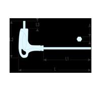 Facom Facom Clé mâle T 6 pans SLS 6 mm Quantité:1