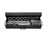 Facom Facom Jeu de clés à douille 3/4" 12 pans, 16 pcs Quantité:1