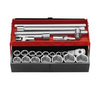 Facom Facom Jeu de clés à douille 3/4" 6 pans, 22 pièces Quantité:1