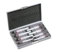 Facom Facom MICRO-TECH® Tournevis à main pour visseuses TX Set dans boîte en plastique, 8 pcs. Quantité:1