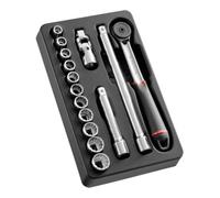 Facom Facom Modul - Jeu de clés à douille 1/2", 15 pièces Quantité:1