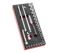 Facom Facom Modul - Jeu de clés à douille 1/2", 23 pièces Quantité:1