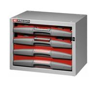 Facom Facom Petit meuble profond 4 tiroirs fixes/amovibles F50000101 Quantité:1