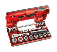 Facom Coffret 3/8" boîte de détection 6 pans JXL.DBOX1 – 18 pièces