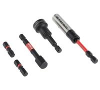 FACOM Jeu de 24 Embouts Impacts et Accessoires 1/4 " - 30 Pièces pour Vissage - EN.1J30PB