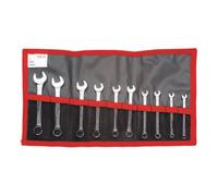 Facom Jeu de clés mixtes courtes en pouce Facom dans pochette pliante, 10 pcs. Quantité:1