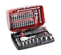 FACOM Jeu de douilles 1/4" 6 pans métriques R.181NANOPB